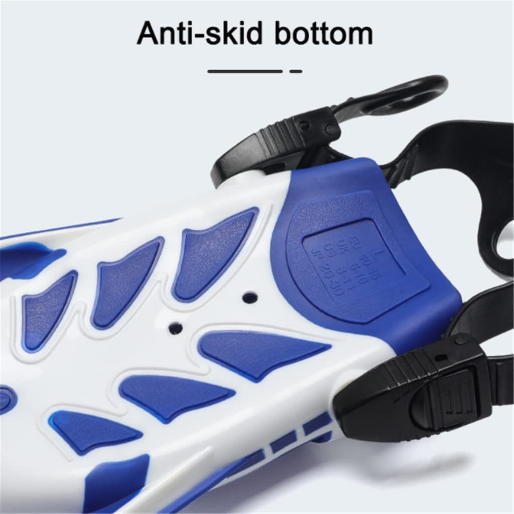Scarpe da Spiaggia. Pinne Regolabili Antiscivolo TRP Scarpe da Nuoto e Immersioni Pinne Corte Professionali for Snorkeling Attrezzatura Subacquea
