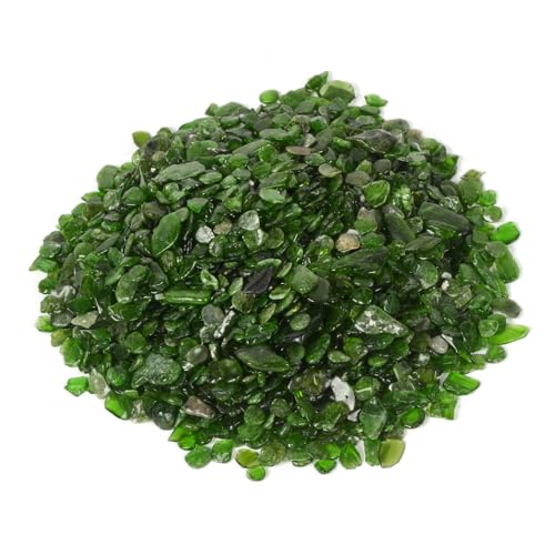 Image of 100 grams Small Tumbled Chips Polished Crushed Stone Crystal Healing Embellishments