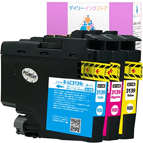 Amazon.co.jp: ブラザー 用 互換インクカートリッジ LC3139-4PK 対応