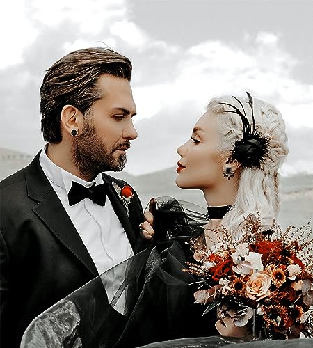 ATIMIGO Vintage Rhinestone Crystal Cluster Drop Earrings Art Deco Hypoallergenic Earrings for Women Wedding Bridal Prom Formal4