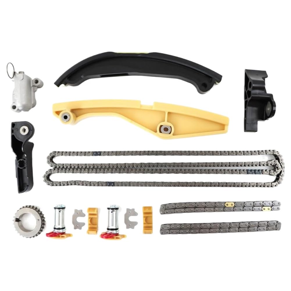 Kit Catena Distribuzione Con Pompa Acqua AASS-AT4Z-8501-A AT4Z-6268-C BA5Z-6L266-B Compatibile Con Ford Explorer Flex Taurus 3.5L 2013-2019
