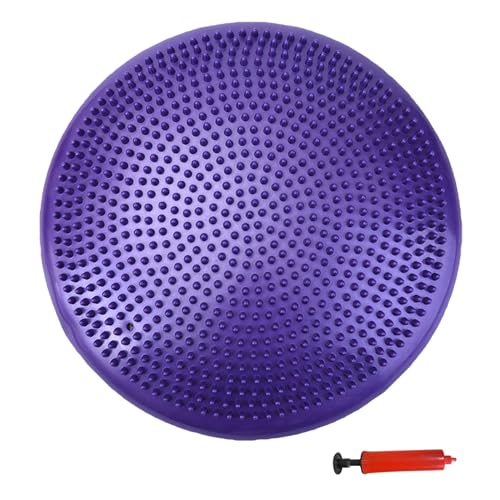 Planche Oscillante de Massage en PVC Gonflable Coussin Wobble Yoga