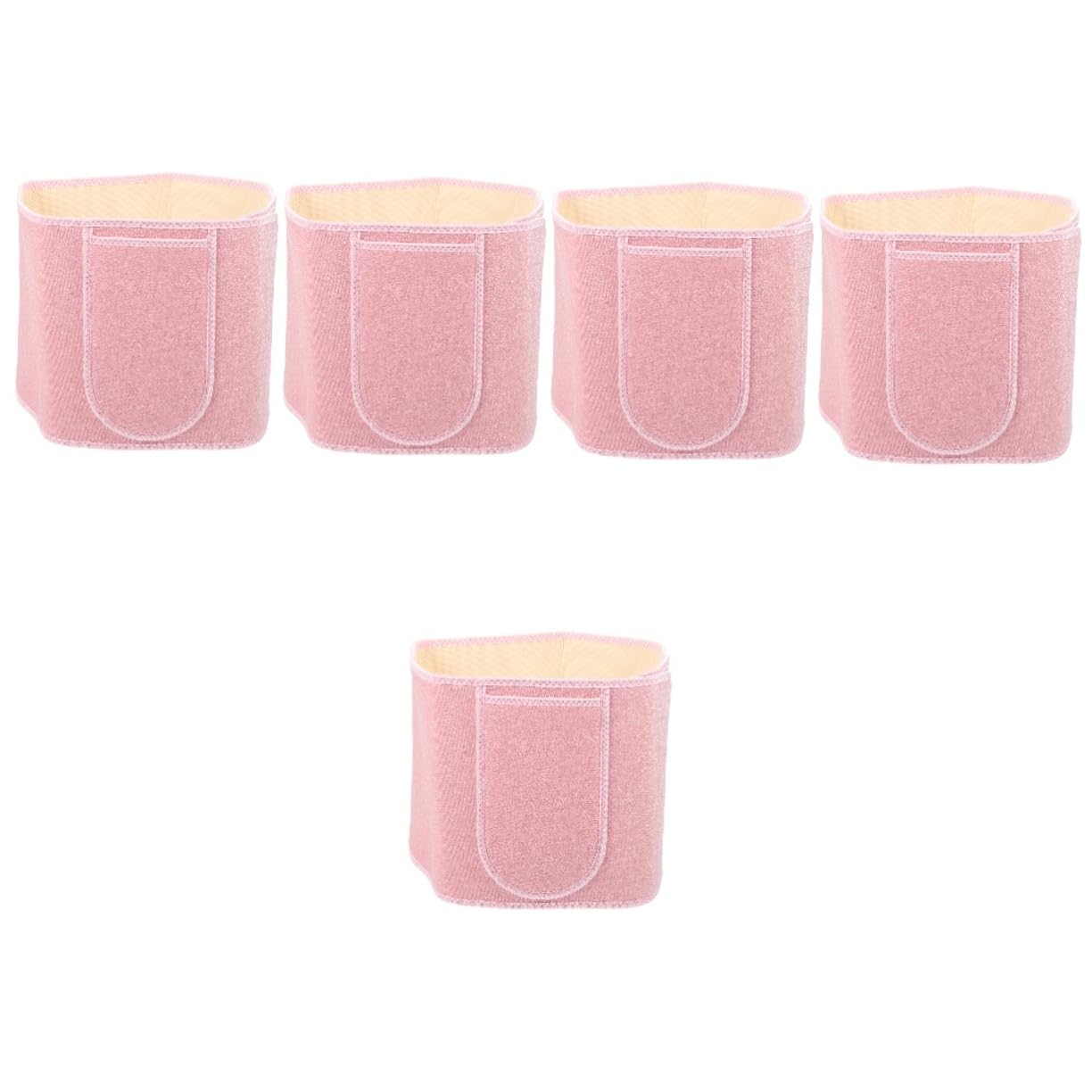 Abaodam 5pcs Breathable Waist Brace Lower Back Brace for Heavy Lifting Sports Back Support Professional Waist Support Fitness Accessory for Men Women