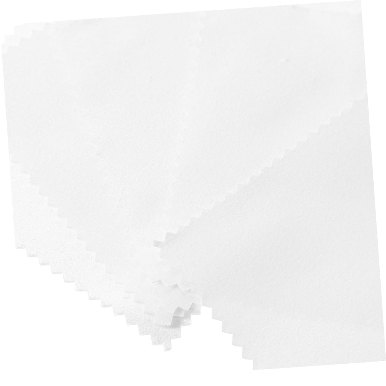 Cabilock 4 Set di Panni per La Pulizia dei Gioielli Lucidatura dei Gioielli in Argento Pulizia dei Gioielli Panno Quadrato per Lucidatura 100 Pezzi * 4