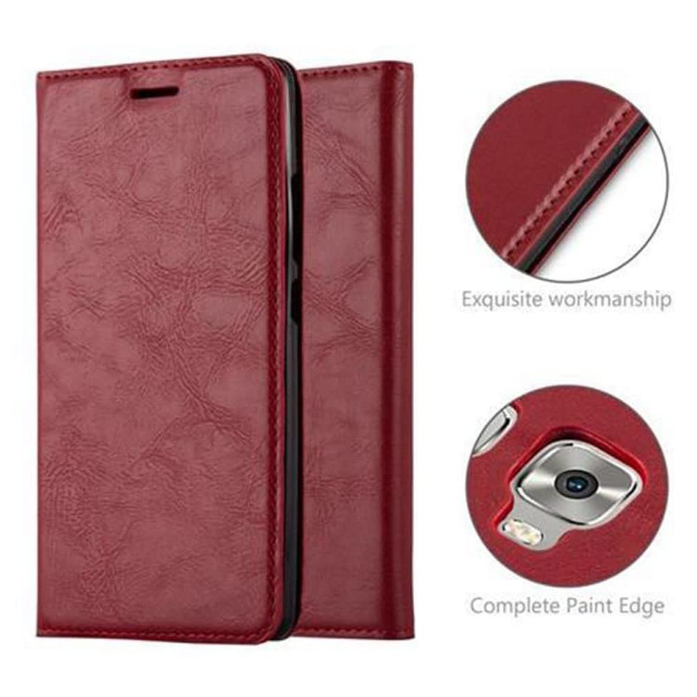 CADORABO Custodia con chiusura magnetica, funzione stand e tasca per le carte, Cover per MATE S