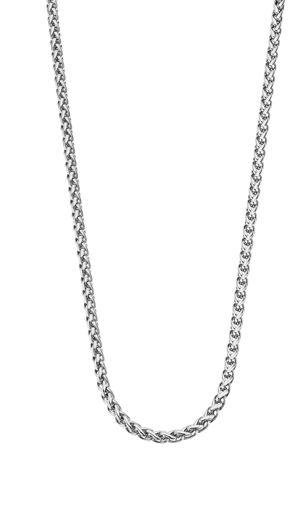 LOTUS STYLE LOTUS Collar Style Hombre LS2223-1/1, Plata, Única