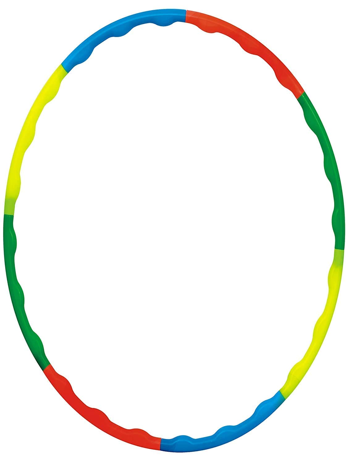 Kavid Hula Hoop Ring Little 8 Pieces for Kids (Approx 60cm in Diameter). let Them Develop Their Concentration and Attention Building Skill usefull Also for Adults multiuse Rope