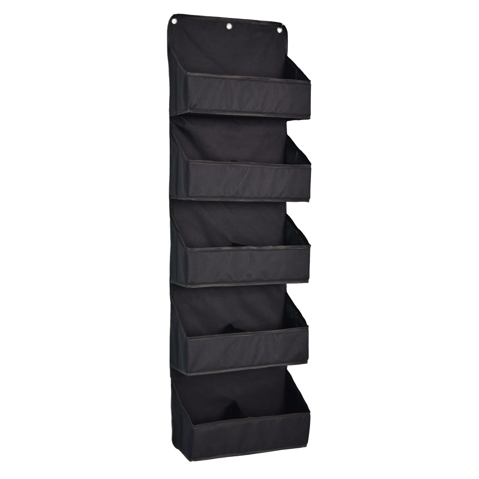 Pikpops Over The Door Organizer, 5-Tier Hanging Storage Rack for Pantry, Closet, Bathroom, Nursery – Space-Saving Door Storage Solution for Snacks, Toiletries, Toys