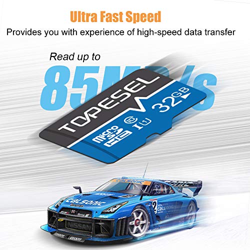 Topesel 32Gb Micro Sd Card 2 Pack Memory Cards Micro Sdhc Uhs-I Tf Card Class 10 For Camera/Drone/Dash Cam(2 Pack U1 32Gb) #TOP1