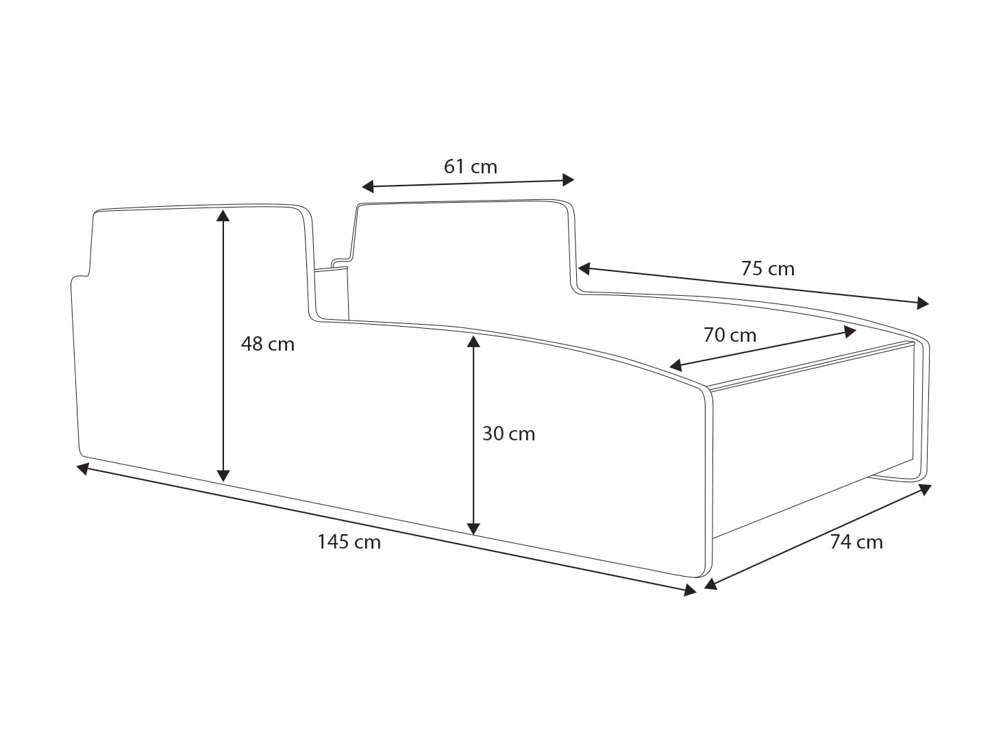 KOBI Kinderbett mit Rausfallschutz Bauernhof | Roter Traktor | 140 x 70 cm | Jugendbett mit Matratze | Kinderbetten Jungen Mädchen | Einzelbett Kinder Bett Autobett