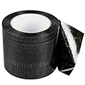CHUANGSEED RV Underbelly Tape Flexible Waterproof Fabric Repair Tape, Thick Sealing Patch for Mobile Home Belly, Camper, Travel Trailer, Permanent Bottom Repair 4'' x 50Ft