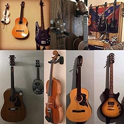 Support Mural pour Guitare Support de Guitare Compatible avec Acoustique Basse Electrique Banjo Ukulele Fiddle (4 Pack) - Les Beatles, Paul McCartney, John Lennon, RIngo Starr, George Harrison Support Mural pour Guitare Support de Guitare Compatible avec Acoustique Basse Electrique Banjo Ukulele Fiddle (4 Pack) – Image 7