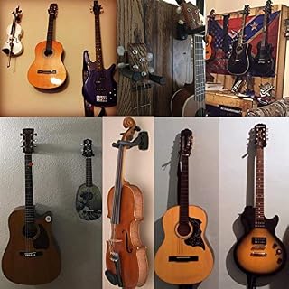 Support Mural pour Guitare Support de Guitare Compatible avec Acoustique Basse Electrique Banjo Ukulele Fiddle (4 Pack) - Les Beatles, Paul McCartney, John Lennon, RIngo Starr, George Harrison Support Mural pour Guitare Support de Guitare Compatible avec Acoustique Basse Electrique Banjo Ukulele Fiddle (4 Pack) – Image 7