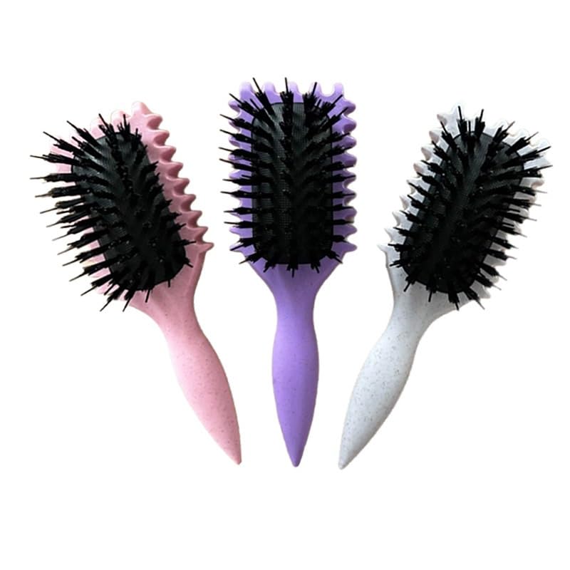 Bouncing Curly Comb Hairstyle Smooth Hair Styling Air Cushion