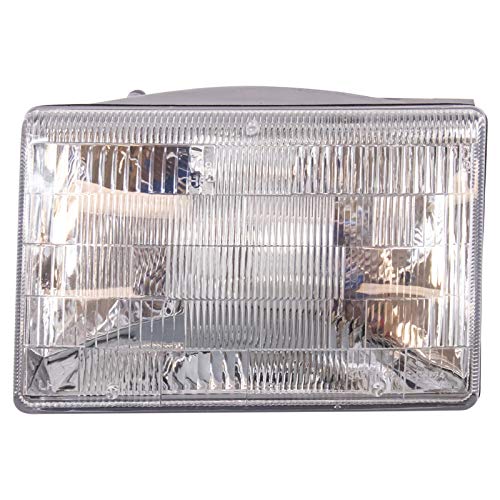 Image of TRQ Driver Side Headlight Assembly Compatible with 1993-1998 Jeep Grand Cherokee CH2502104