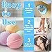 JUYRLE Bath Bomb Making Kit- 49Pcs DIY Bath Bomb Kit for Aldult, Make Your Own Shower Bombs, Spa Craft Kits with Bath Bomb Press, Molds, Bath & Bathing Making Supplies Gifts for Mom Women