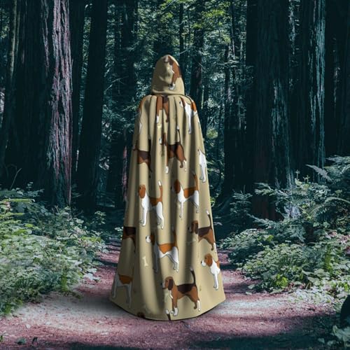 Cape de corbeau à capuche réglable pour costume de carnaval