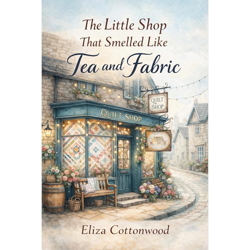 The Little Shop That Smelled Like Tea and Fabric Audiolibro Por Eliza Cottonwood arte de portada