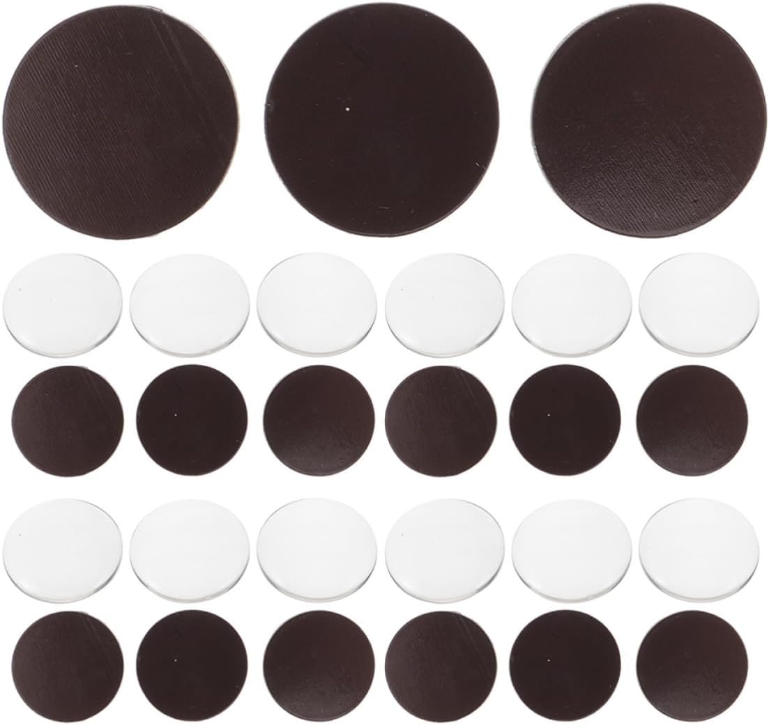 Glass Refrigerator Magnets Glass Cabochons with Adhesive Backing Decorative and Versatile Use for DIY Crafts for Refrigerators and Magnetic Walls