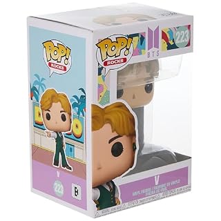 Funko Pop! Rocks: BTS – Dynamite – V – Figurine en Vinyle à Collectionner – Idée de Cadeau – Produits Officiels – Jouets pour Les Enfants et Adultes – Music Fans - Les Beatles, Paul McCartney, John Lennon, RIngo Starr, George Harrison Funko Pop! Rocks: BTS - Dynamite - V - Figurine en Vinyle à Collectionner - Idée de Cadeau - Produits Officiels - Jouets pour Les Enfants et Adultes - Music Fans – Image 2