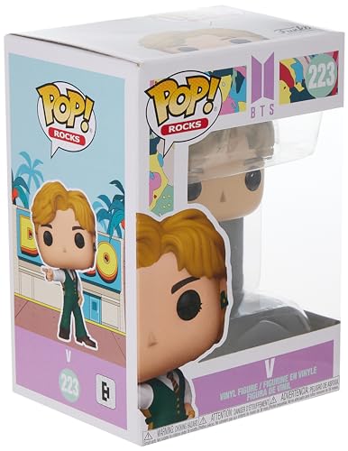 Funko Pop! Rocks: BTS – Dynamite – V – Figurine en Vinyle à Collectionner – Idée de Cadeau – Produits Officiels – Jouets pour Les Enfants et Adultes – Music Fans - Les Beatles, Paul McCartney, John Lennon, RIngo Starr, George Harrison Funko Pop! Rocks: BTS - Dynamite - V - Figurine en Vinyle à Collectionner - Idée de Cadeau - Produits Officiels - Jouets pour Les Enfants et Adultes - Music Fans – Image 3