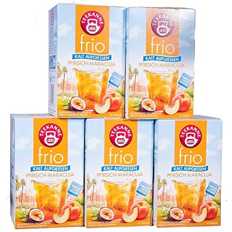 Teekanne frio Pfirisch-Maracuja, 5er Pack Cover