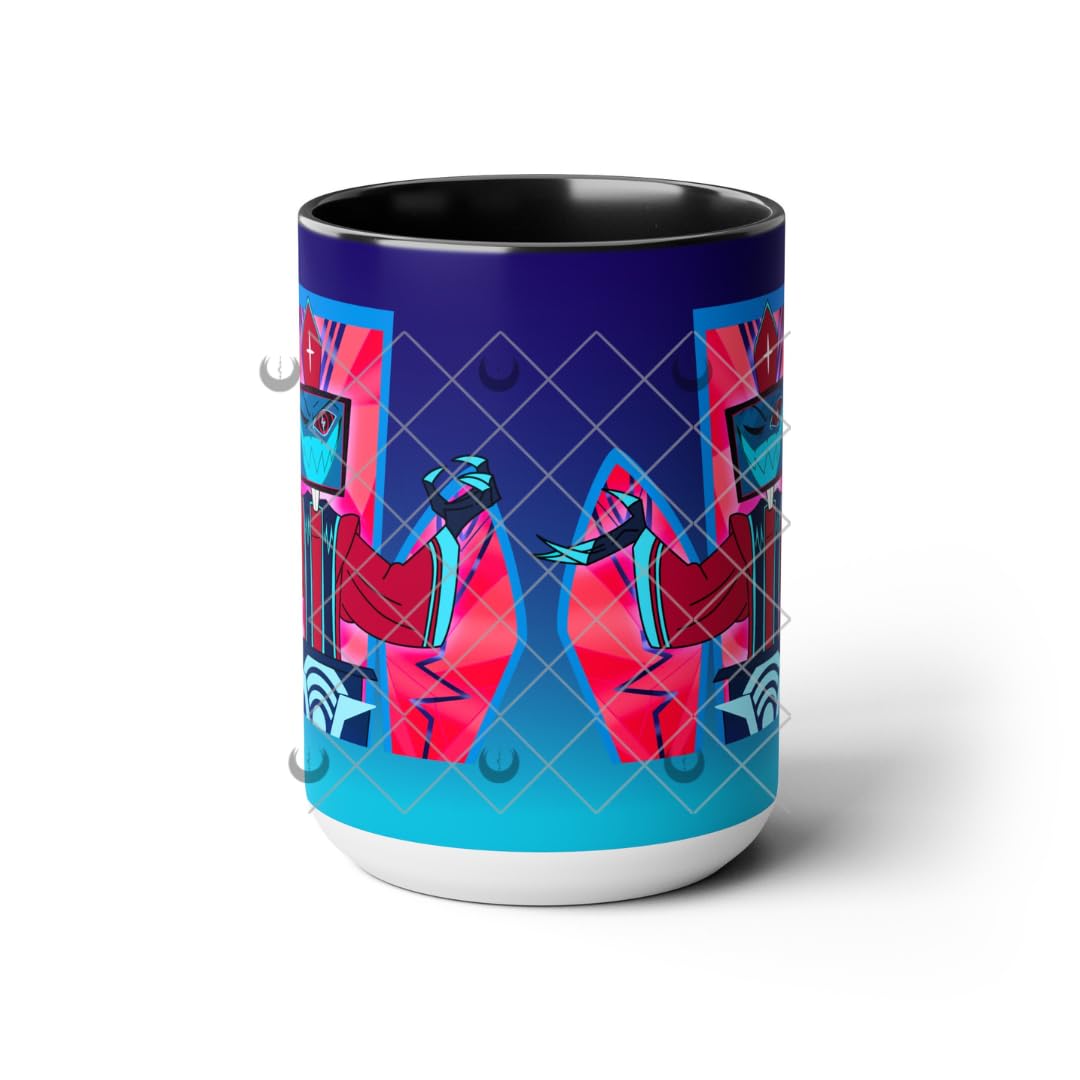 LeaHopeIllustrations Hazbin Hotel PRIEST VOX Mug Hazbin Hotel