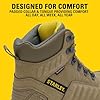 STANLEY Vortex Men's Waterproof, Nubuck Leather, Steel Safety Toe, Penetration Resistant Work Boot, Stone, UK8 #2