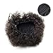 VGTE Synthetic Curly Hair Ponytail African American Short Afro Kinky Curly Wrap Synthetic Drawstring Puff Ponytail Hair Extensions Wig with Clips