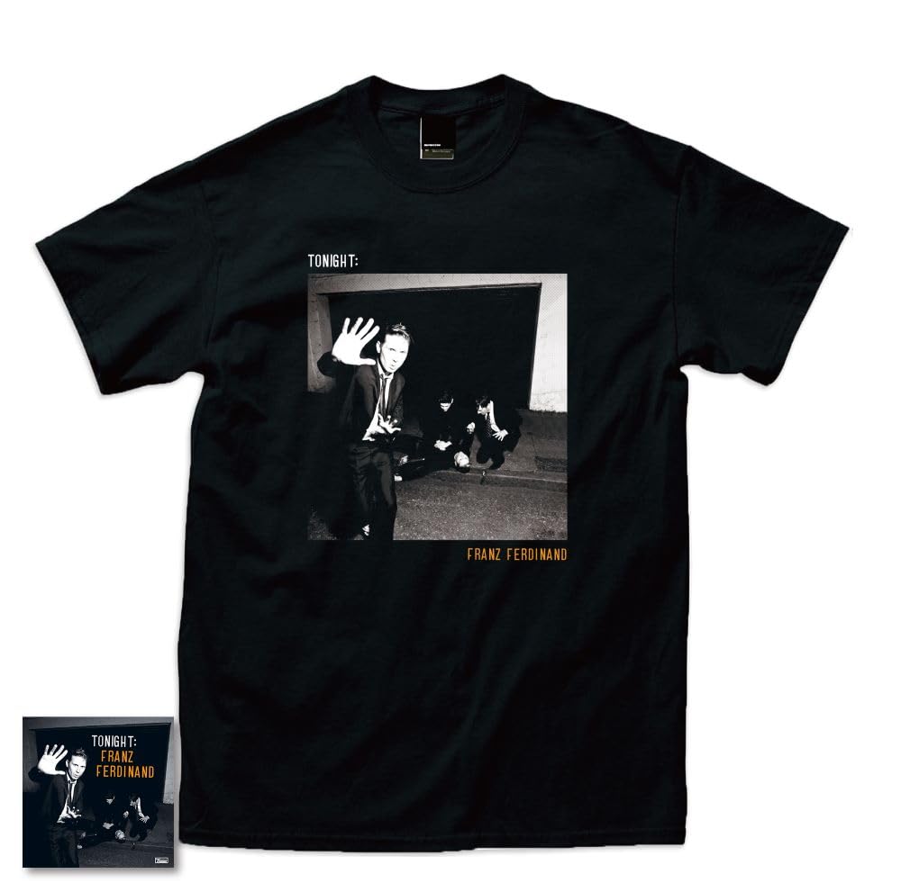 Tonight:Franz Ferdinand [新装盤 / 紙ジャケット仕様 / 高音質UHQCD / ボーナストラック3曲収録 / 解説書・歌詞対訳付 / 国内盤 Tシャツ【XL】サイズ] (BRC726TXL) 初回生産分のみロゴステッカー封入