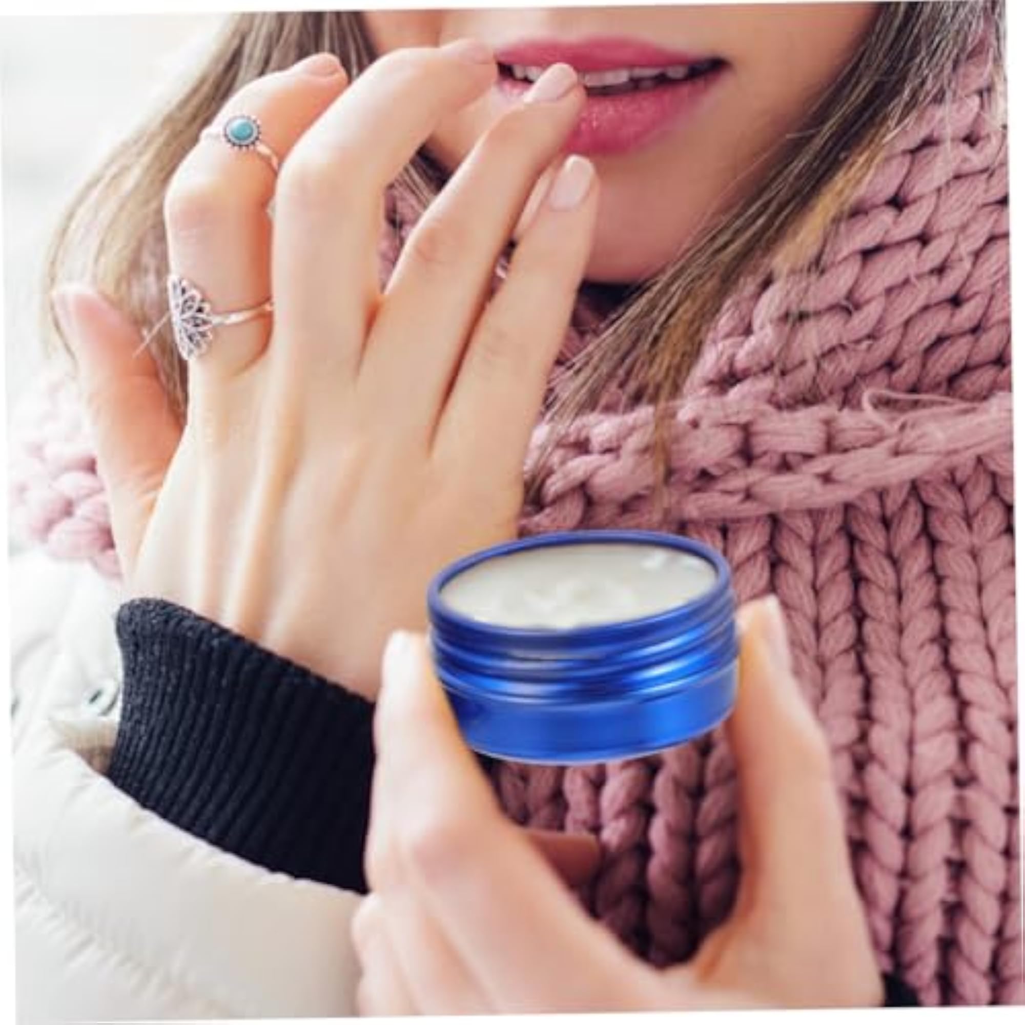 Metal Candle Jars Lids Small Jars Pack for Travel