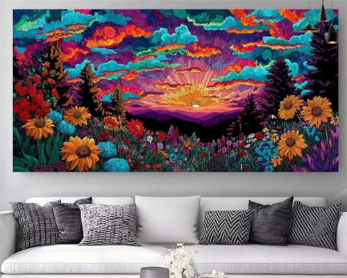 Canevas Broderie Gem Art Diamond Painting Adulte XXL Peinture Diamant 5D