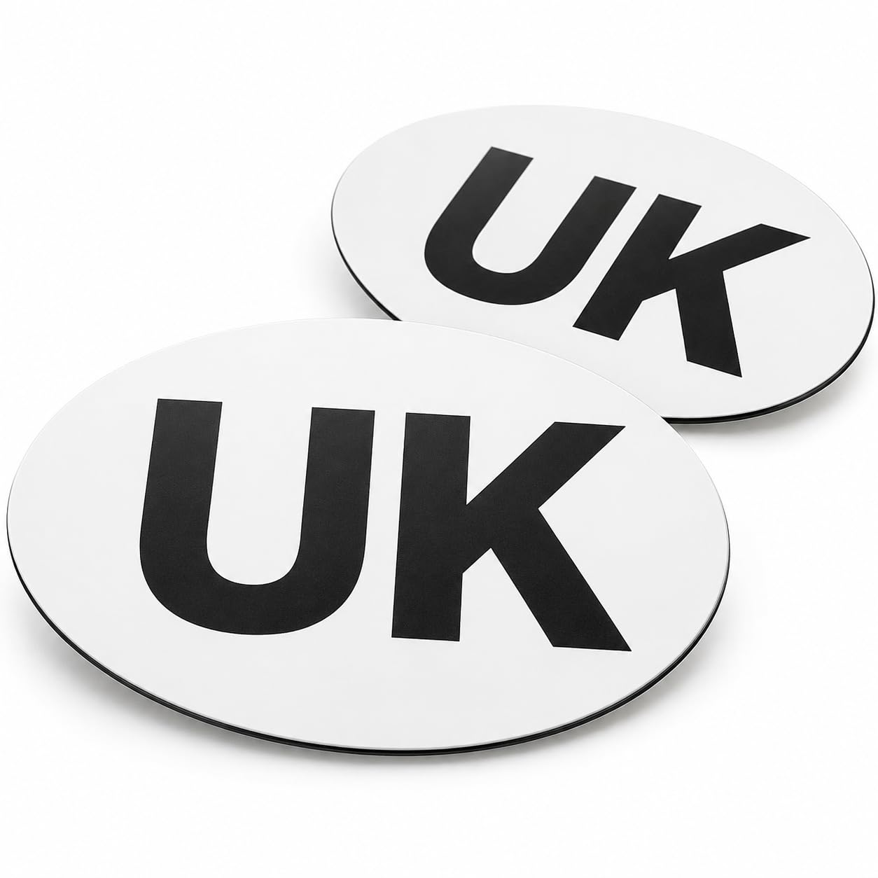 1 or 2 Pack UK Magnetic Car Sticker for Europe – GB Stickers for Car Travel – UK Car Magnet – Regulation Size – Weatherproof & Paint-Safe – DVLA Legal Requirement Post-BREXIT (2)