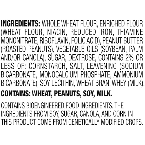 Lance Sandwich Crackers, Made with Whole Grain Crackers, Peanut Butter, 10 Individual Packs