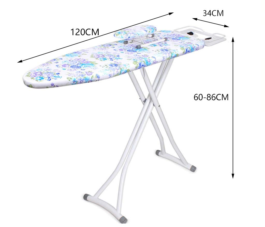 Estante para Planchar en el Piso, Plegable con Soporte para Planchado a Vapor, tlanchado a Vapor, Tabla de Planchar, Tienda de Textiles para el hogar, Mesa de Planchar en el Centro Comercial