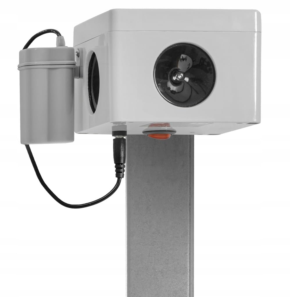 CH360, DREI Lautsprecher, Ultraschall-Repeller gegen Nagetiere, 4xAA-Batterien.