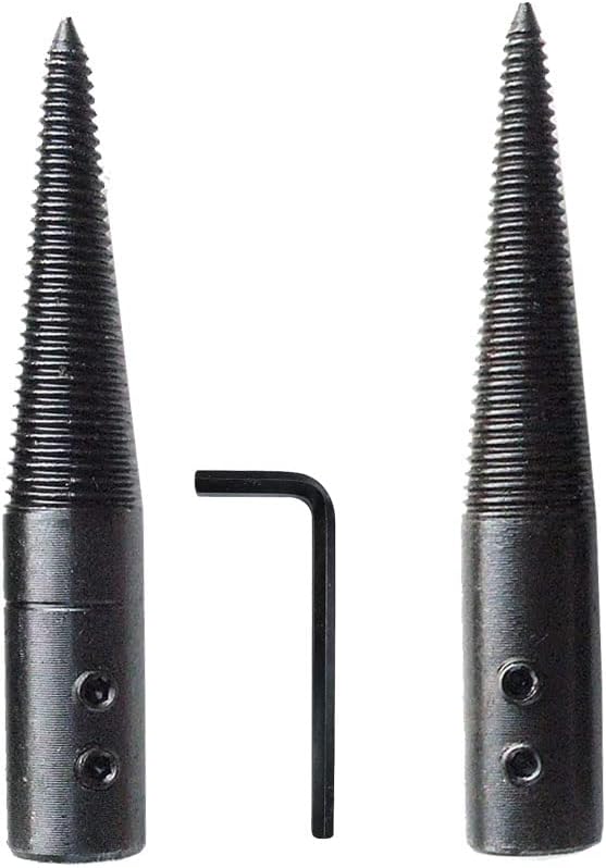 Tapered Spindle Set 10 mm Left & Right for Bench Motor Grinder Buffing Polishing