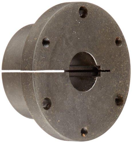 TB Woods Type SK SKM28MM Sure-Grip Bushing, Metric, 28 mm Bore, 71.4 mm OD, 47.6 mm Length, 791 lbs/in Torque, Standard Design, Standard Keyway