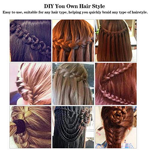 Anself Electric Hair Braider Automatic Quick Twist Twister Hair Trança Ferramenta inteligente DIY Ha