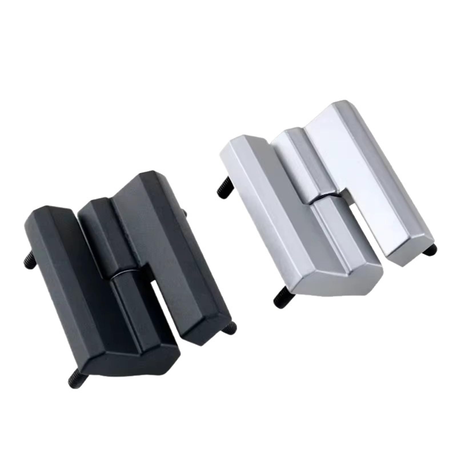 Douknail Black Right Zinc Alloy Black Detachable Hinge Industrial Electrical Machinery Equipment With Screw Embedded 1Pcs(Black Right)