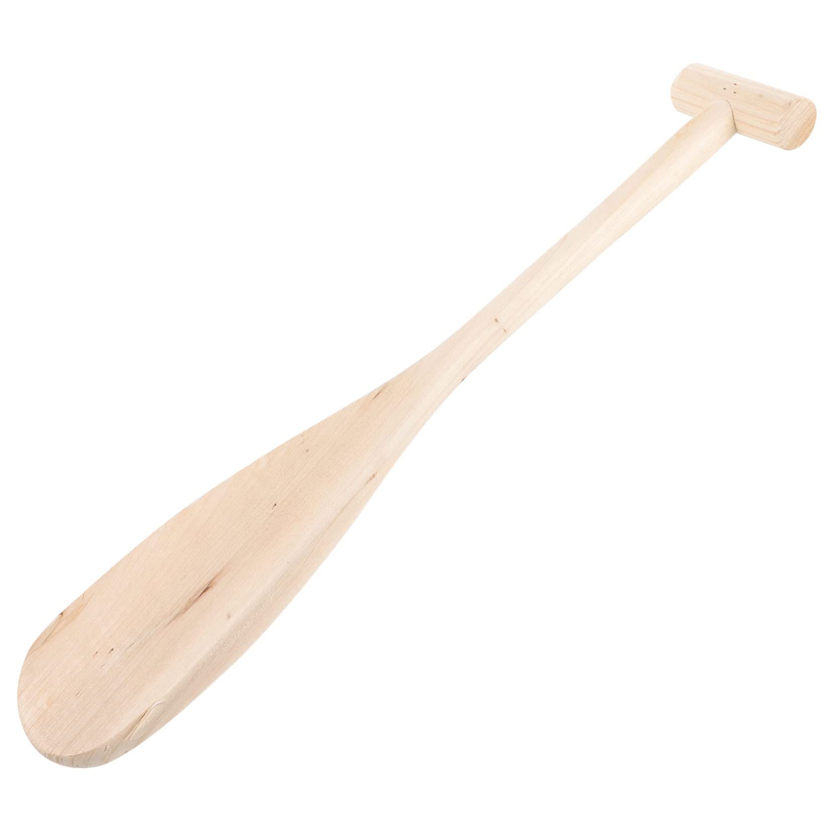 DECHOUS Wood Paddle for Comfortable for Canoeing Stage Decor for Beginners Water Durable Handmade Design with Ergonomic Handle