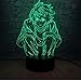 Produktbild 3D Lampe Death Note L Lawliet Action Figur LED Tisch Nachtlicht Multicolor Cartoon Spielzeug Leuchte Teen Room Decor Geschenk