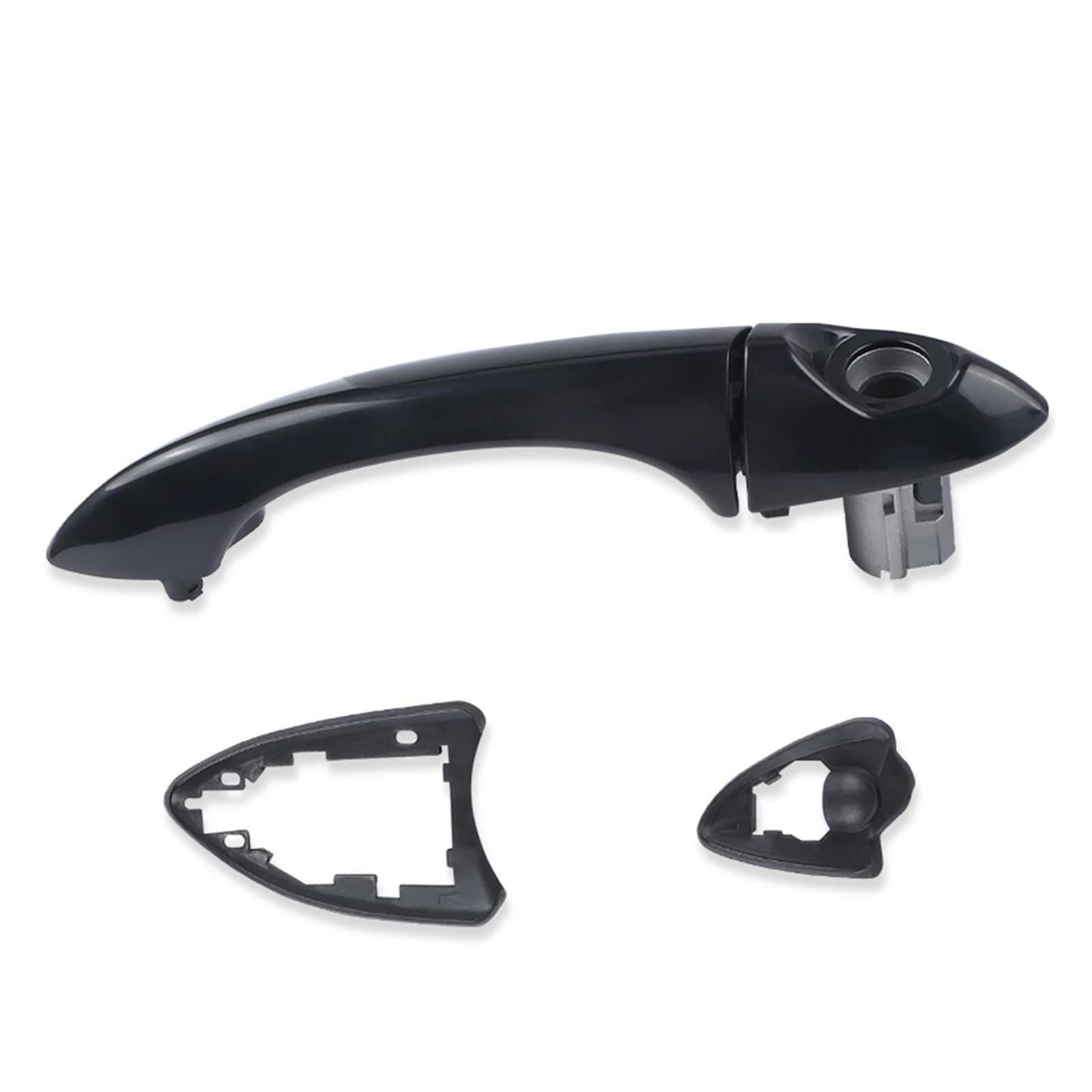Lsdsaaza Lhd Front Left Sliding Exterior Handle For Bmw X5 E53 2000-2006 Outer Door Handle Lhd Rhd Front Exterior 51218243618 51218257738(Lhd Front Left)