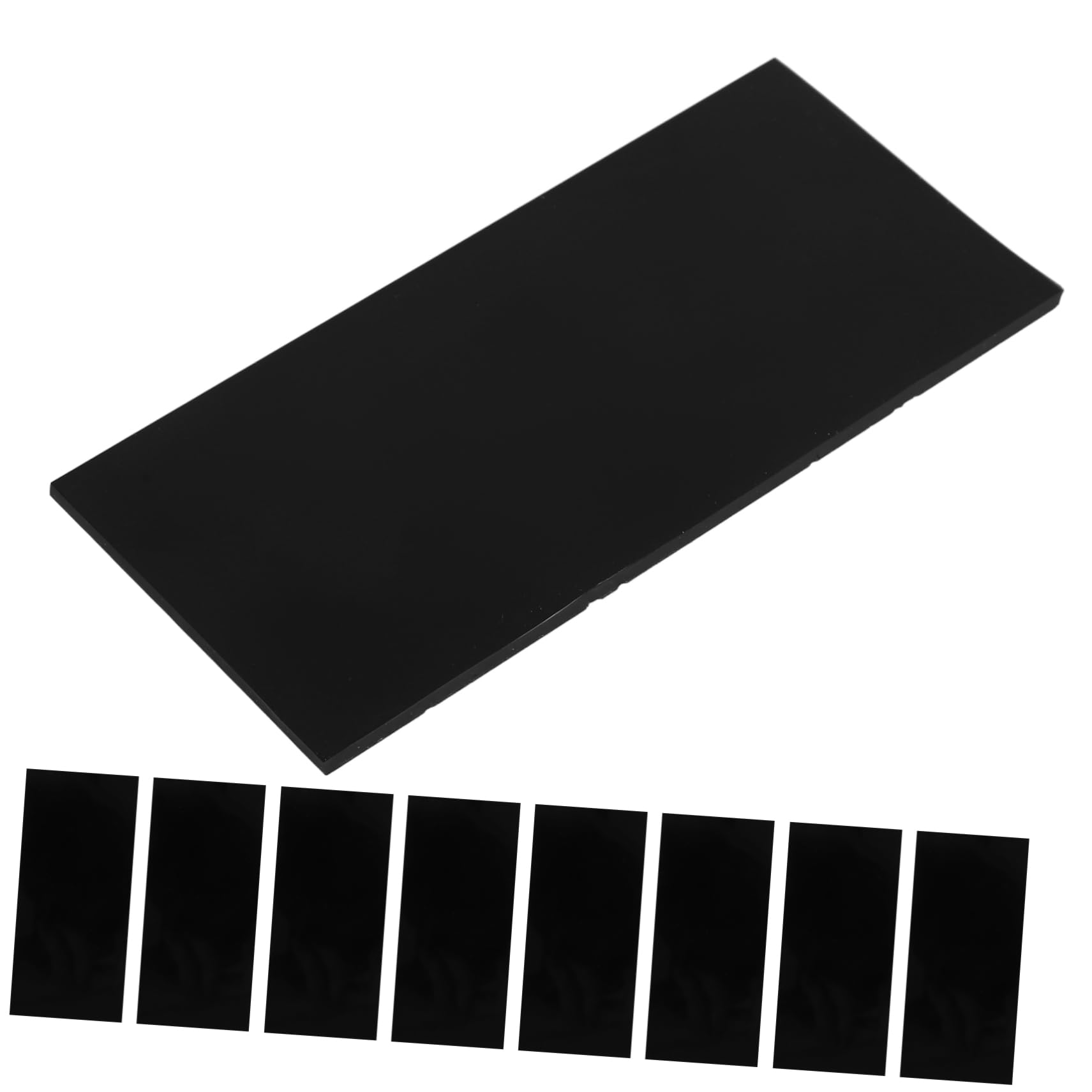 STOBAZA 10pcs Welding Mask Lens Protective Film Protective Eyewear Replacement Lens Cover Welding Practice Kit Automatic Welding Lens Welding Tools Welding Shield Coup Glass Black