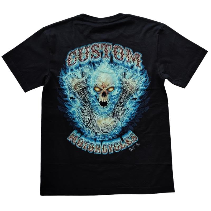 Motorcycles Black 3D custom adhesivo de vinilo para motos y cascos