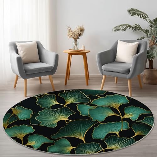 Tapis vert antidérapant lavable de 180 cm pour sécuriser et décorer le bureau - 4