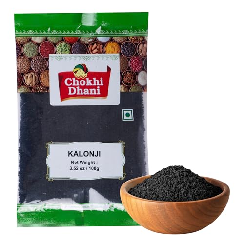 Chokhi Dhani Kalonji Seeds 100gm | Nigella Seeds | Whole Black Cumin Seeds