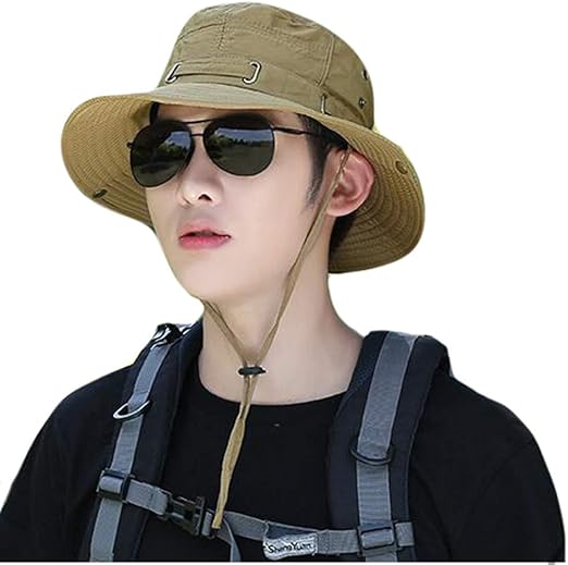 Amazon Ppeiree 日よけ帽子 メンズ 春夏 ハット サンバイザー カジュアル つば広ハット サイズ調整可能 キャップ 日焼け止め 紫外線防止 帽子 登山 自転車 アウトドア 旅行 ファッションイエロー ハット 通販