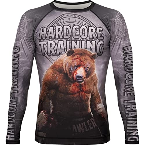 Chemise de compression homme MMA pour grappling et entraînement intensif de boxe XS
