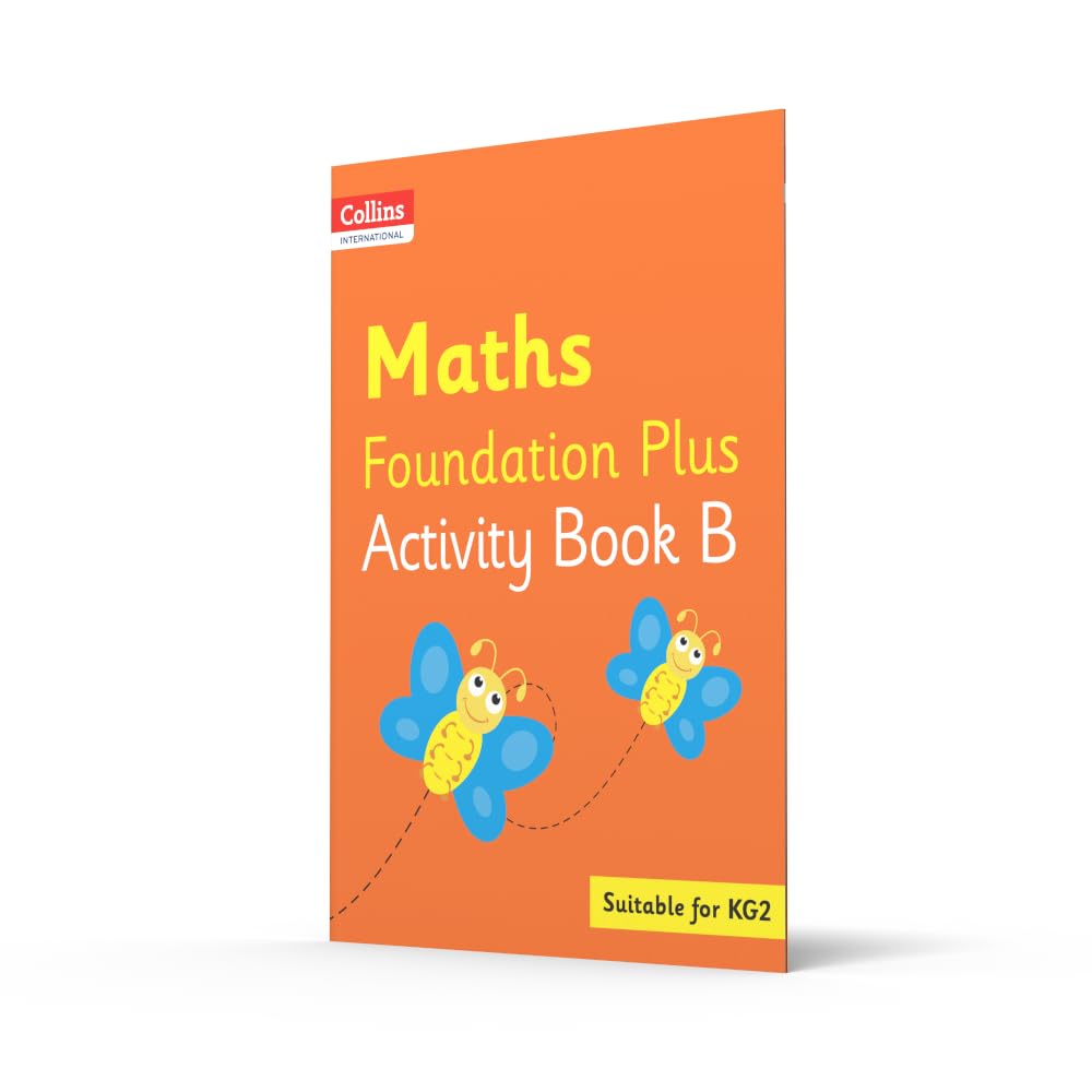 Collins International Maths Foundation Plus Activity Book B: Suitable for KG2